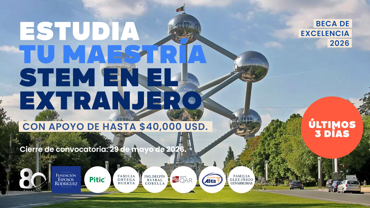 fer_sonora's tweet photo. Estudia tu maestría en Estados Unidos, Canadá o Europa con un apoyo de $10,000 hasta $40,000 USD.

Aplica aquí 👉🏻 https://t.co/S7dwxb5G06 

#MaestríaEnElExtranjero #STEM #BecaFER #BecaMaestría https://t.co/vbARYQkjhs