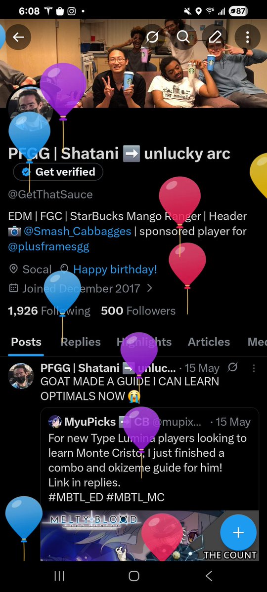 PFGG | Shatani ➡️ unlucky arc tweet media