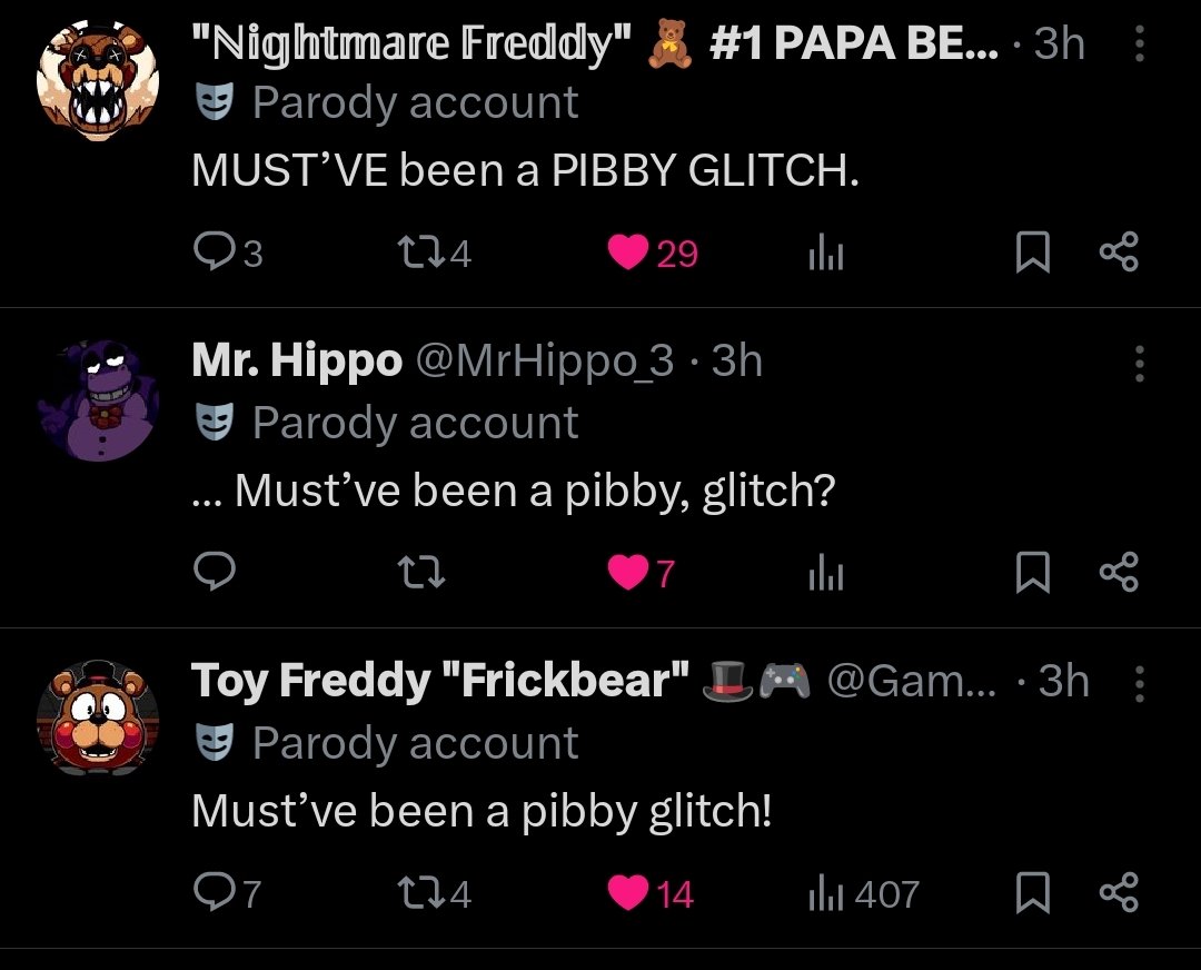 Toy Freddy's Horse Hat 🎩 tweet media