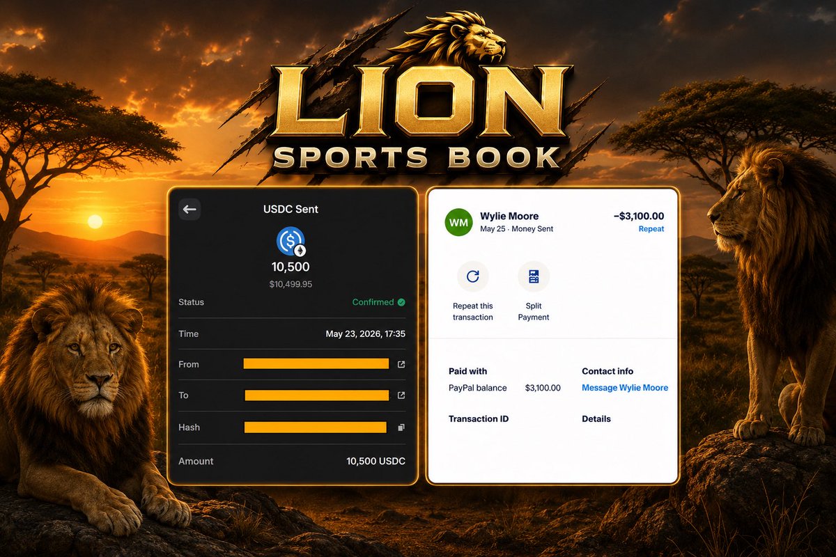 Lion Sportsbook tweet media