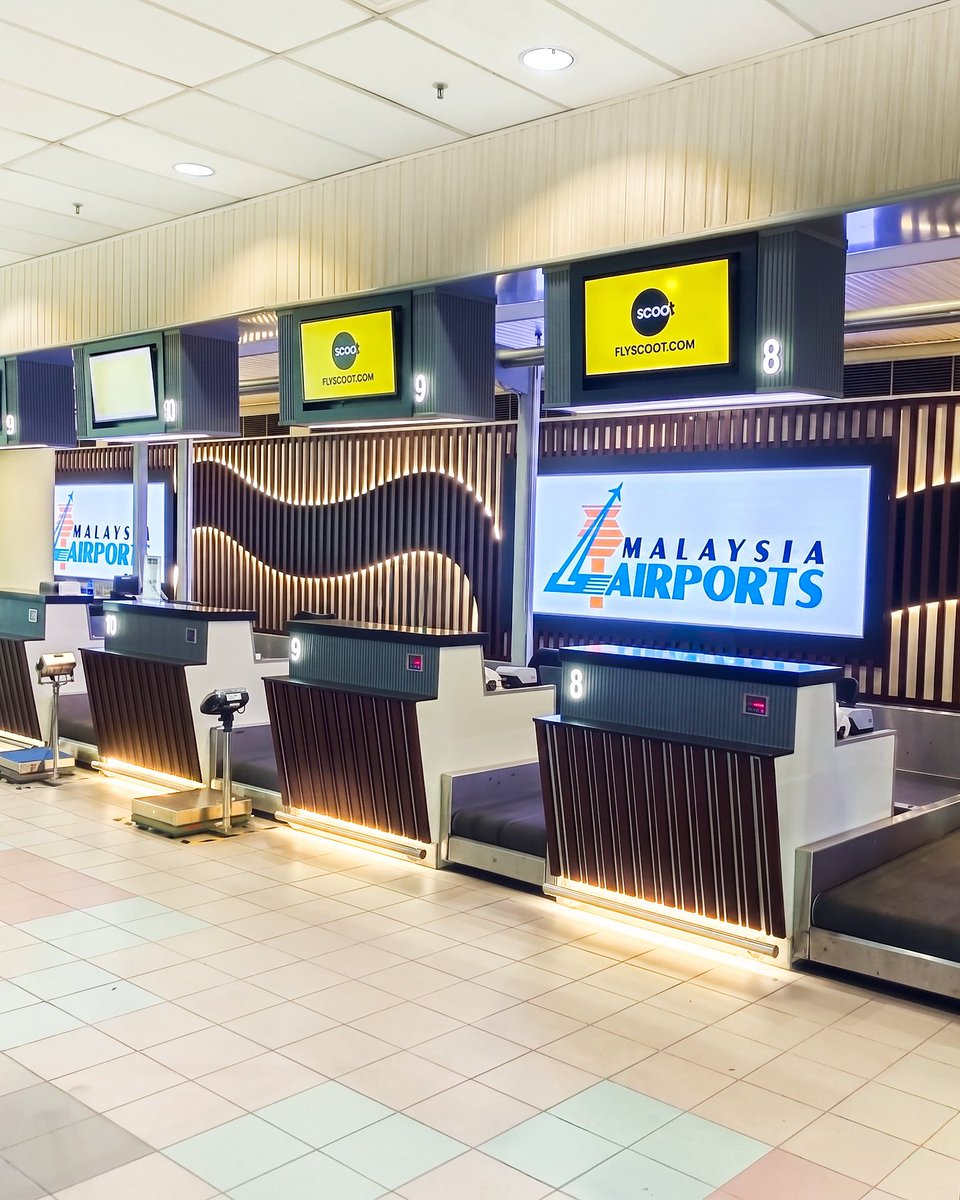 MY_Airports's tweet photo. New look unlocked ✨

Miri Airport’s (MYY) refreshed check-in counters are now ready to welcome you with smoother vibes and a fresher travel experience 😎✈️

Flying through MYY soon? Come check it out.

#MYairportsshares #MYY https://t.co/nWYMn0DTAj