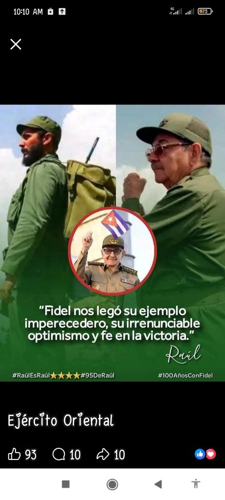 ManuelFalconH's tweet photo. 🇨🇺Defendemos a #Cuba con la verdad y la confianza total en el triunfo, tal como nos enseñaron #Fidel y #Raúl. #LaPatriaSeDefiende #100AñosConFidel #95DeRaúl #CubaEstáFirme #SantiagoDeCuba https://t.co/v8Iker0gh1