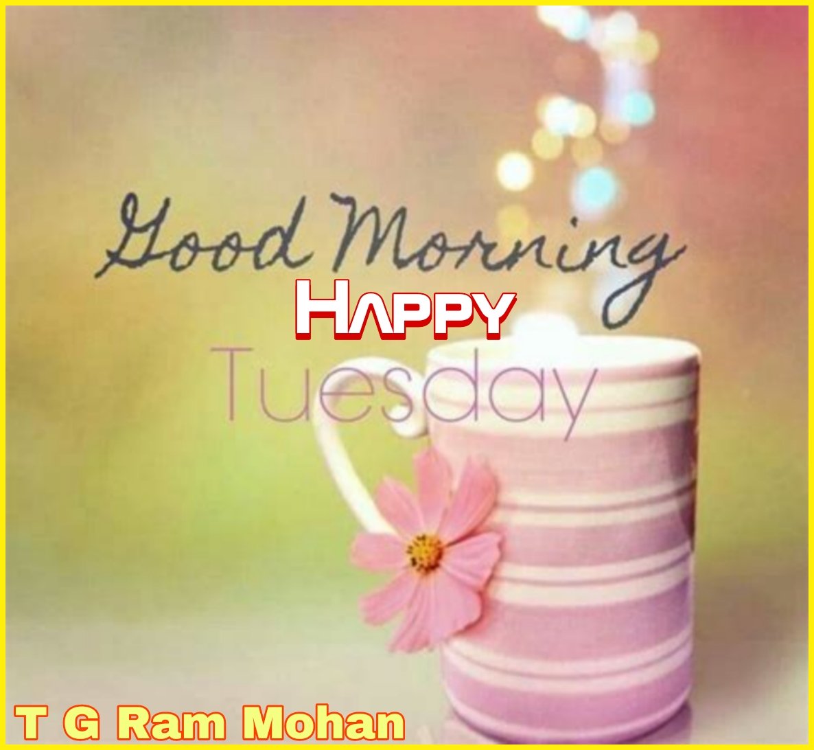 tgrammohan's tweet photo. Happy Blessed Peaceful Successful Prosperous Tuesday 💐❤️🇮🇳 https://t.co/cYP2Kd7TMO