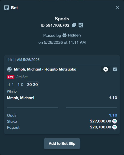 Stake High Roller tweet media
