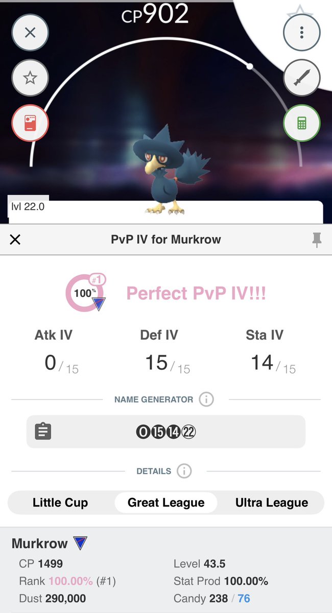 MythicalHunterO's tweet photo. Rank 1 😮‍💨
#PokemonGo #PvP https://t.co/WSdtrLbg5Y
