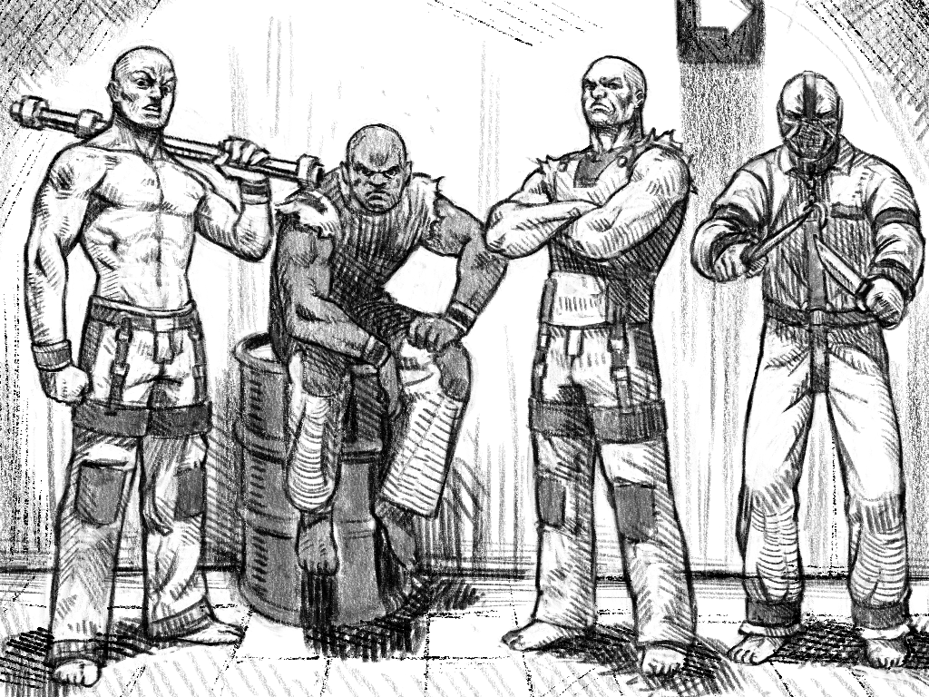 ROBERT0u_'s tweet photo. Arkham Asylum's Henchmen
Don't mess with these dudes
#videogame #batmanarkhamasylum #fanart https://t.co/qVSpwErnut