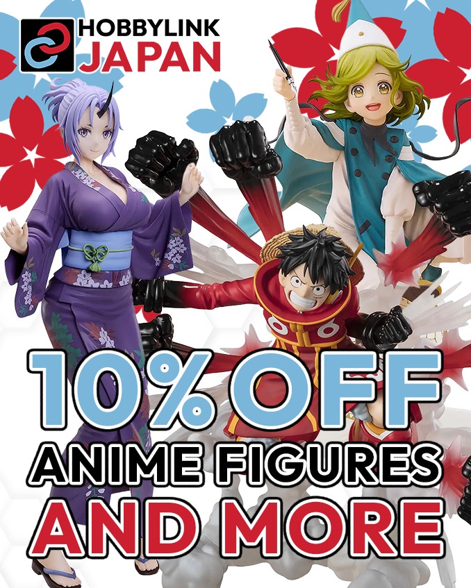 hobbylink's tweet photo. Shop fan-favorite anime figures and save 10% today. Japan-exclusive collectibles available now.