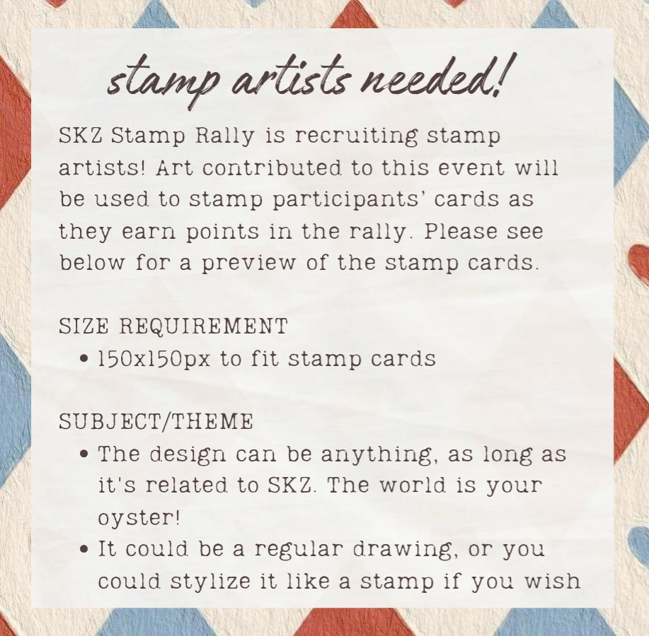 skz stamp rally tweet media