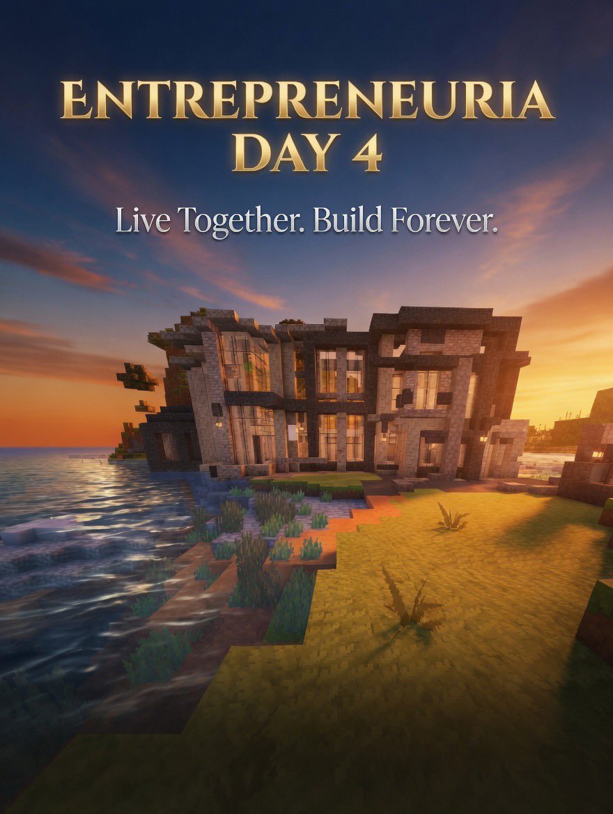 PreneStreams's tweet photo. ENTREPRENEURIA - DAY 4

Live Together. Build Forever.

Join the grind 👾🌏 https://t.co/zyvpBfHpKF