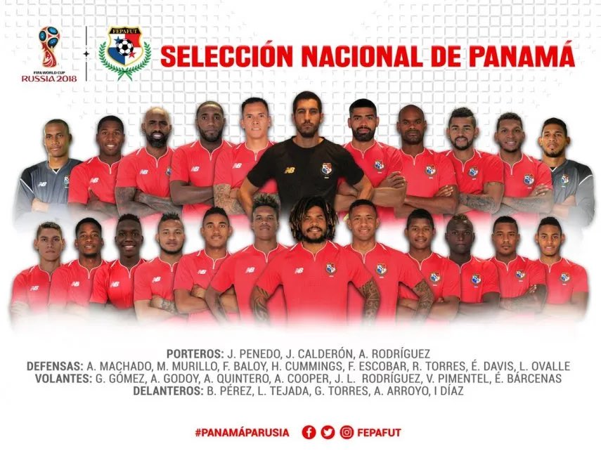 RaulCotes's tweet photo. Un 30 de mayo de 2018, así anunciaba Panamá su convocatoria histórica a una Copa Mundial. https://t.co/L5HJw4b69s