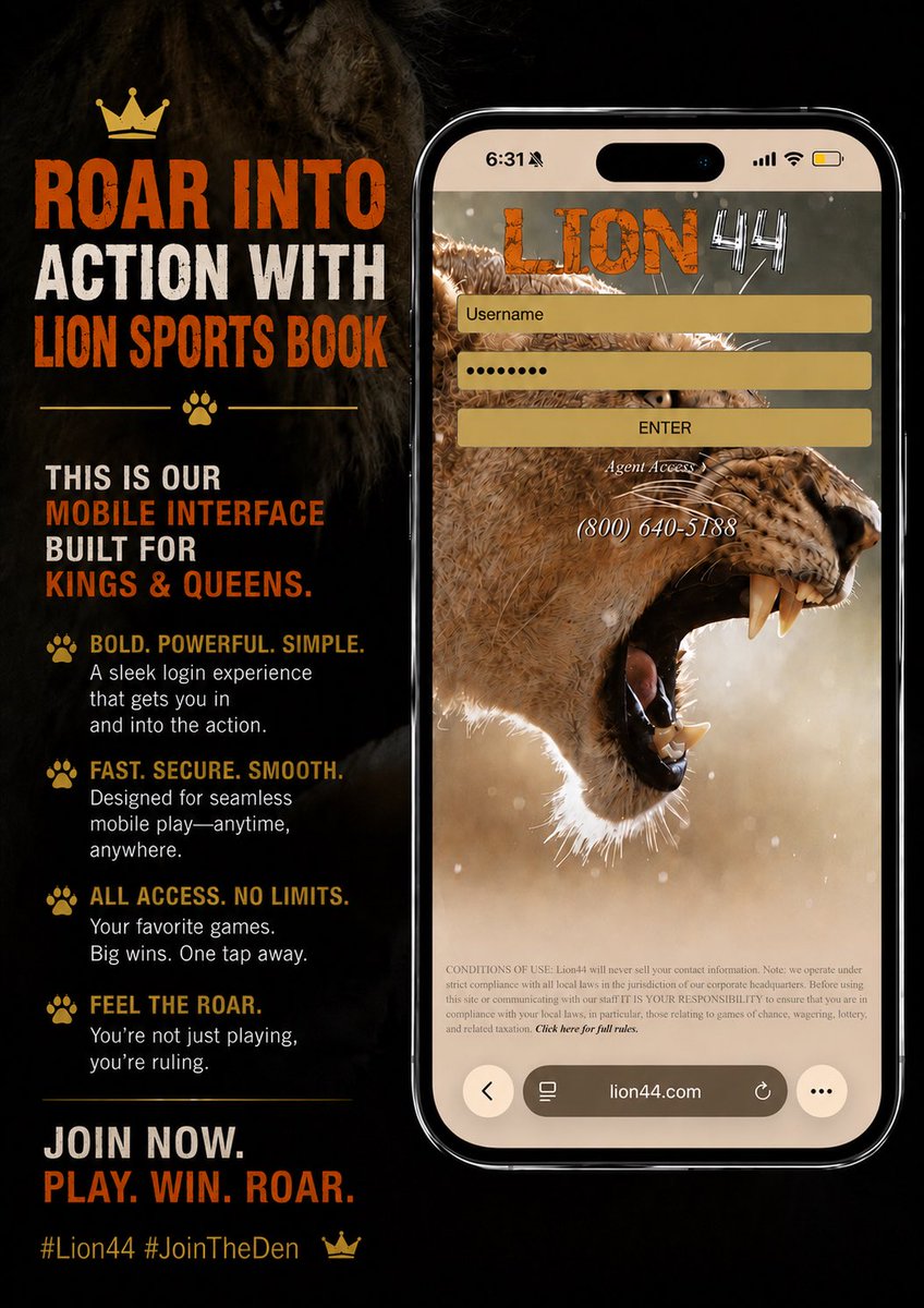 Lion Sportsbook tweet media