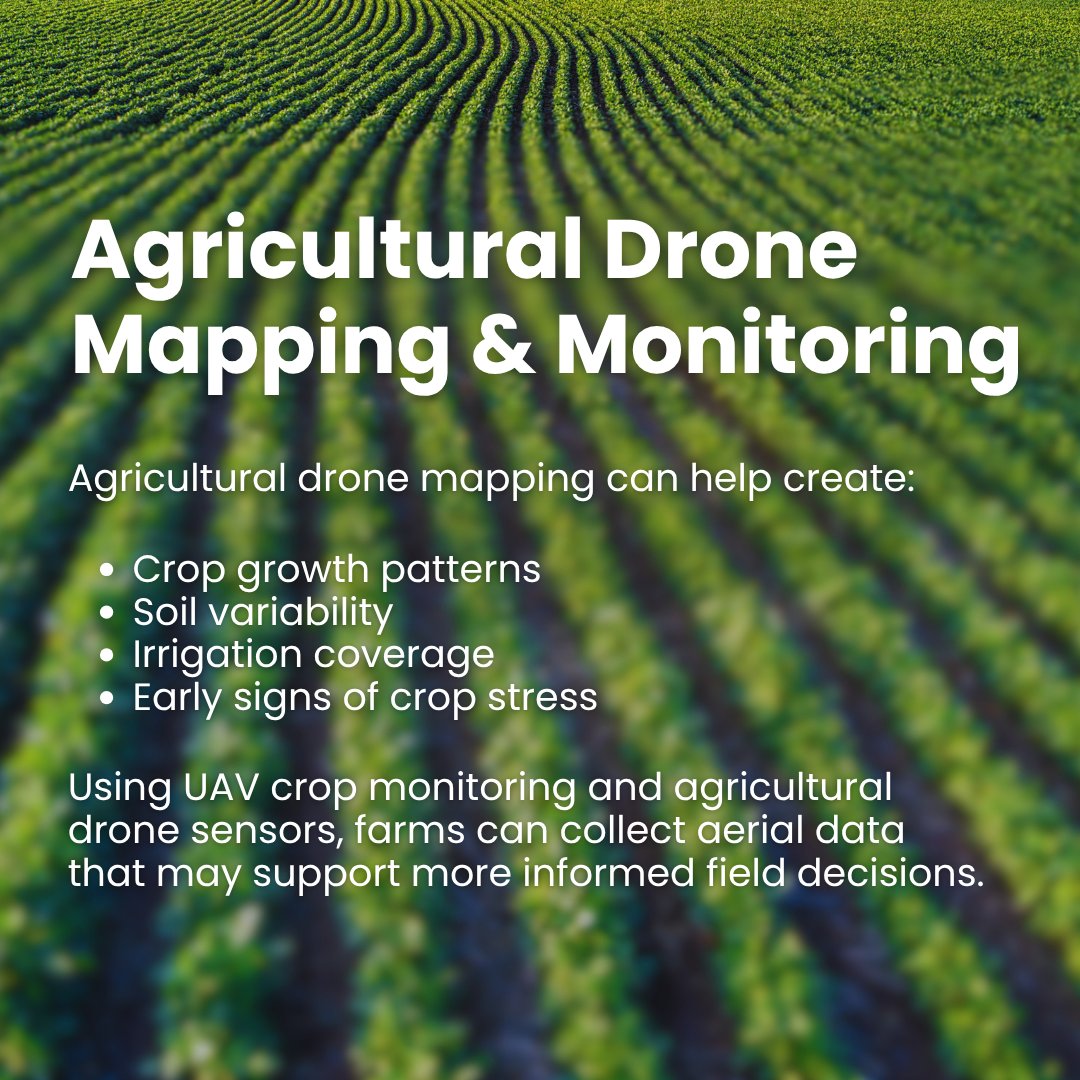 ZenadroneInc's tweet photo. Modern agricultural drone surveying helps farms improve efficiency through precise aerial mapping, crop analysis, and real-time field monitoring.🌾
#ZenaDrone #ZenaTech #DroneTechnology #AgricultureDrones #PrecisionAgriculture #SmartFarming #DroneFarming #CropMonitoring https://t.co/LW2HRzoSAi