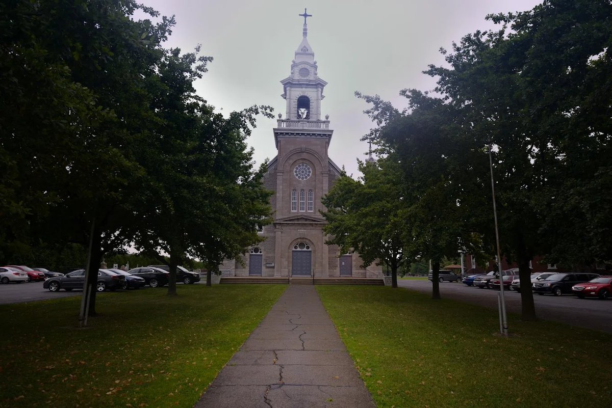 CanCathAes's tweet photo. St. Polycarp Church in Saint-Polycarpe, Quebec (completed in 1839) https://t.co/Kq60DhflNM