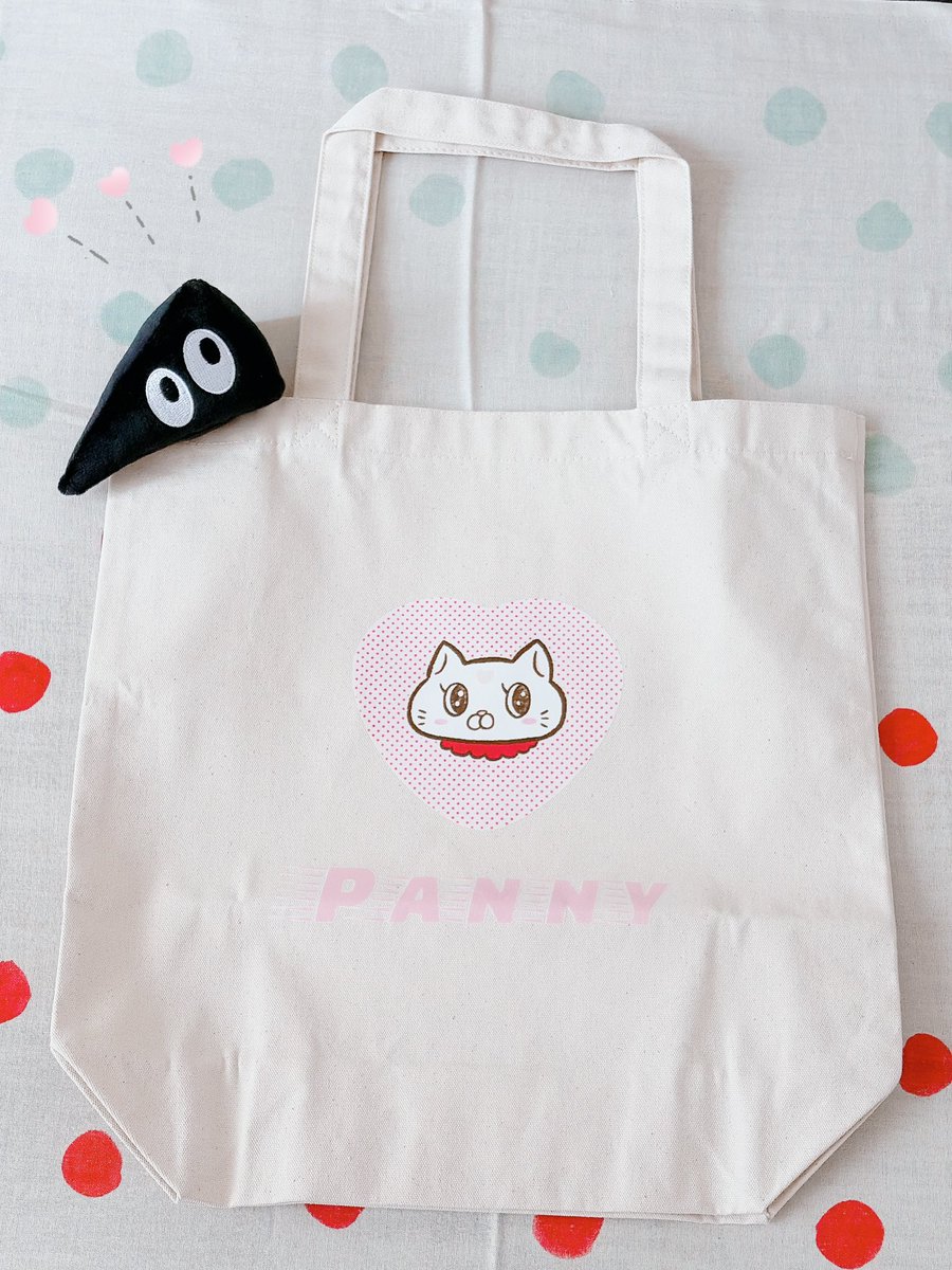 こちらのキャンペーンに当選して、パニックねこのパニーちゃんトート