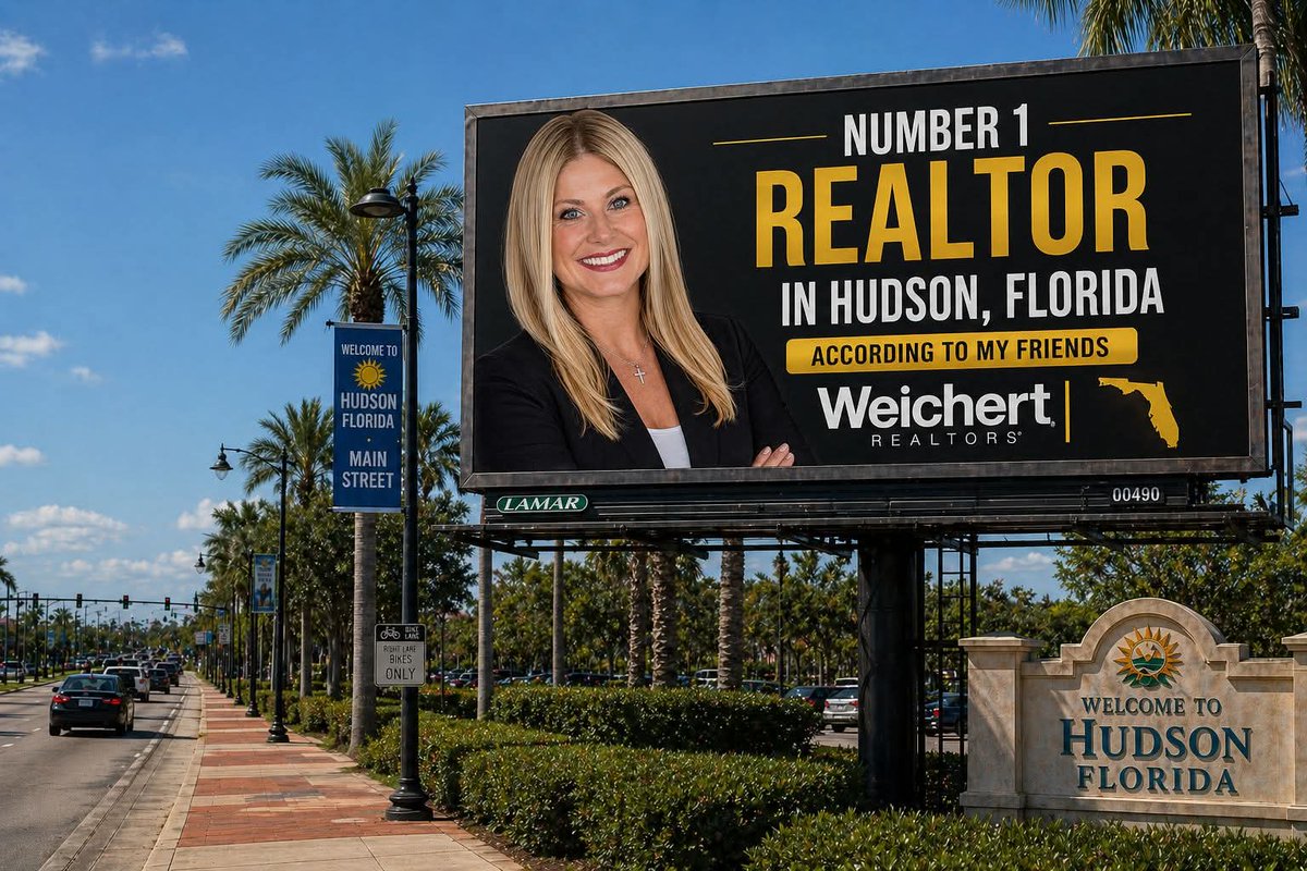 Melisa1Realtor's tweet photo. When your friends hype you up THIS hard! 😉😎
Serving Hudson and beyond and apparently holding the #1 Realtor spot (according to them, of course 😉). But real talk… Super grateful to all of my friends for your support and referrals 🙏🏻💖
Melissa Merriott, Realtor®📞 727.514.5173 https://t.co/A9T6ciHz3Z