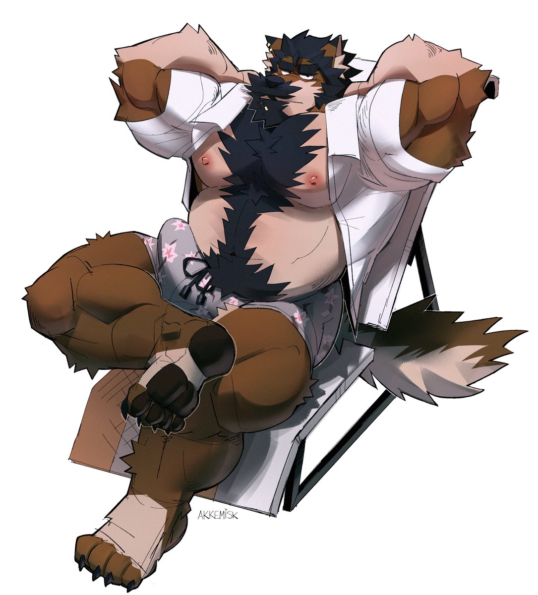 akkemisk's tweet photo. comm for @DeafPaulBear https://t.co/B02Ktzf42i