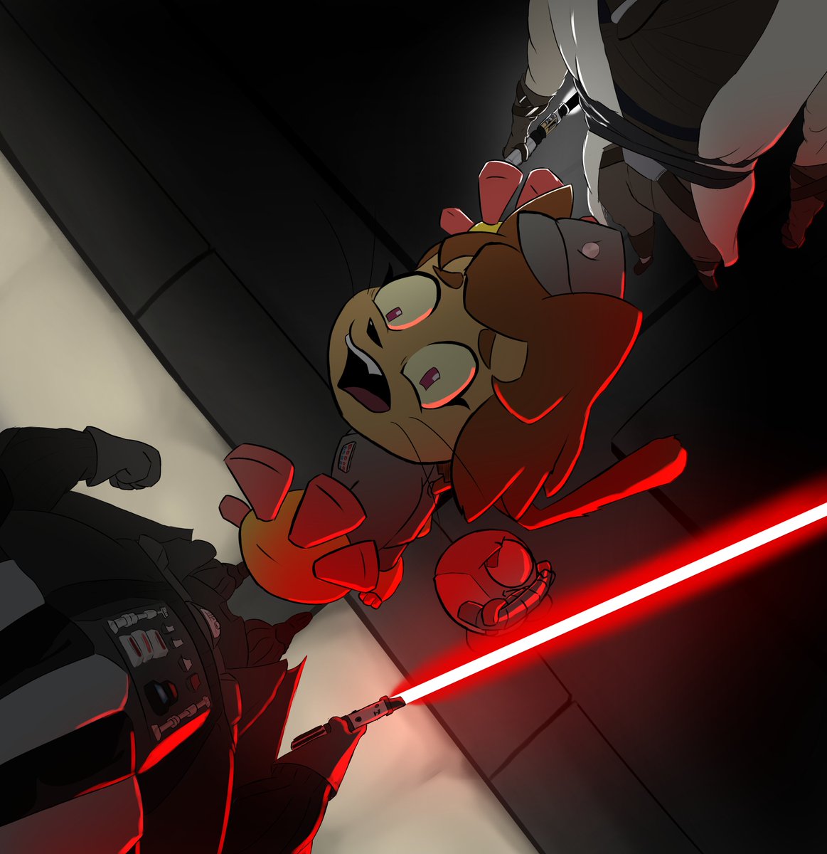 DaxSlays's tweet photo. Clever caption, I don't know, I like Star Wars Unleashed

#gamoverse #starwars https://t.co/T0wx7tPemg
