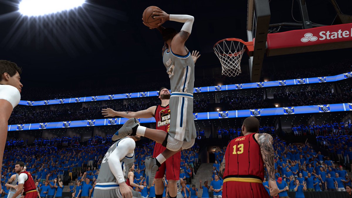 CartoonSportNet's tweet photo. Moose Missile #NBA2K26 https://t.co/nRd2g33rcS