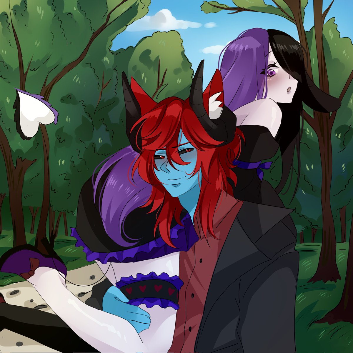 LewdKitsuVT's tweet photo. @MikasAstray I can see one of mine with yours https://t.co/jHkiC6Xksi