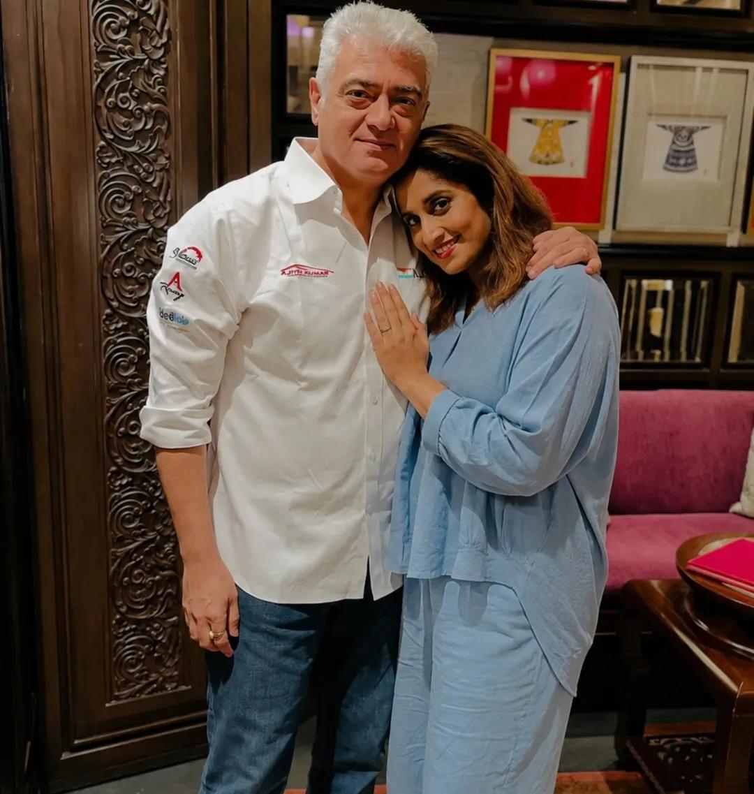 TCAFMDU's tweet photo. Made For Each Other ❤️❤️‍🩹

#AjithKumar #ShaliniAjithKumar https://t.co/zVA5Vp4aWn