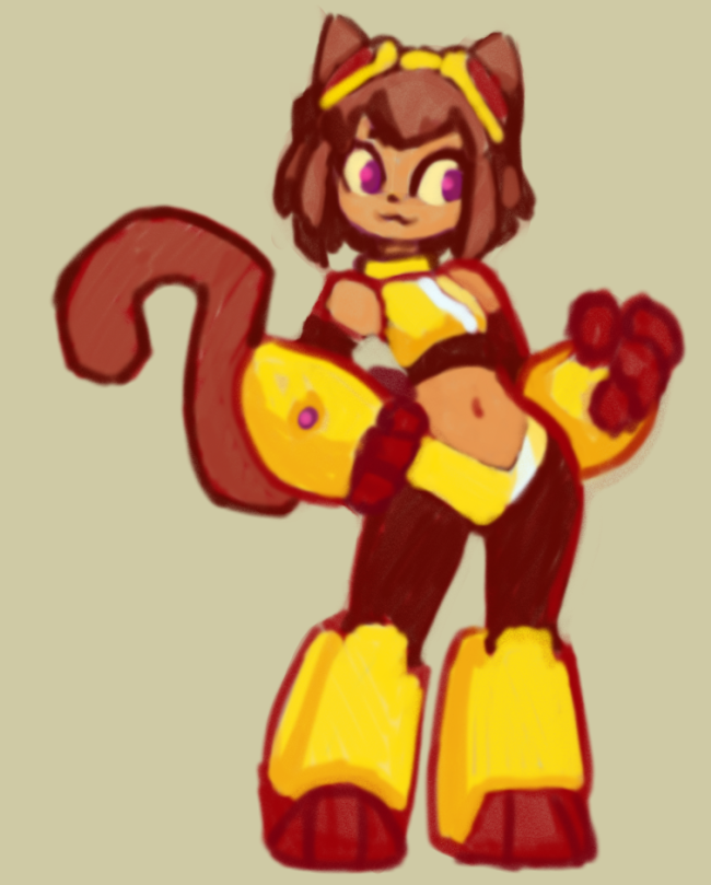 shadowhawx1995's tweet photo. I drew the funny cat girl https://t.co/QxiNxeVmRS