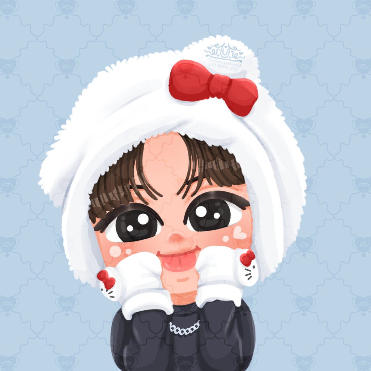 Vinn_jin's tweet photo. My first commission by @byirurie
THANK YOU KAK UDAH BIKININ AKU AYON INI❤️❤️😆 https://t.co/4nXIqJfaEg