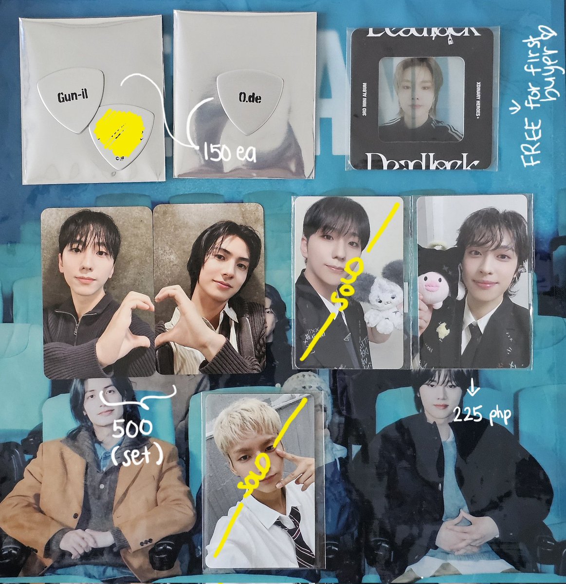 daylightsells's tweet photo. WTS LFB ONHAND XDINARY HEROES PH https://t.co/ejYn4eUByi
