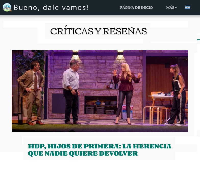 Stian_Domz's tweet photo. 🎭 HDP Hijos de Primera 

🎉 Más info??
 leé la reseña de @cdjournalist
 en @bdalevamos ⤵️
https://t.co/bWbE1h1HCc

@elpoliteama

Prensa @tpagencia @guidochiossonezitta

#HDP #HijosDePrimera  #Politeama #ComediaArgentina  #AndreaPolitti #MacarenaSuárez #BuenosAires #Teatro2025 https://t.co/j913jaZhiy