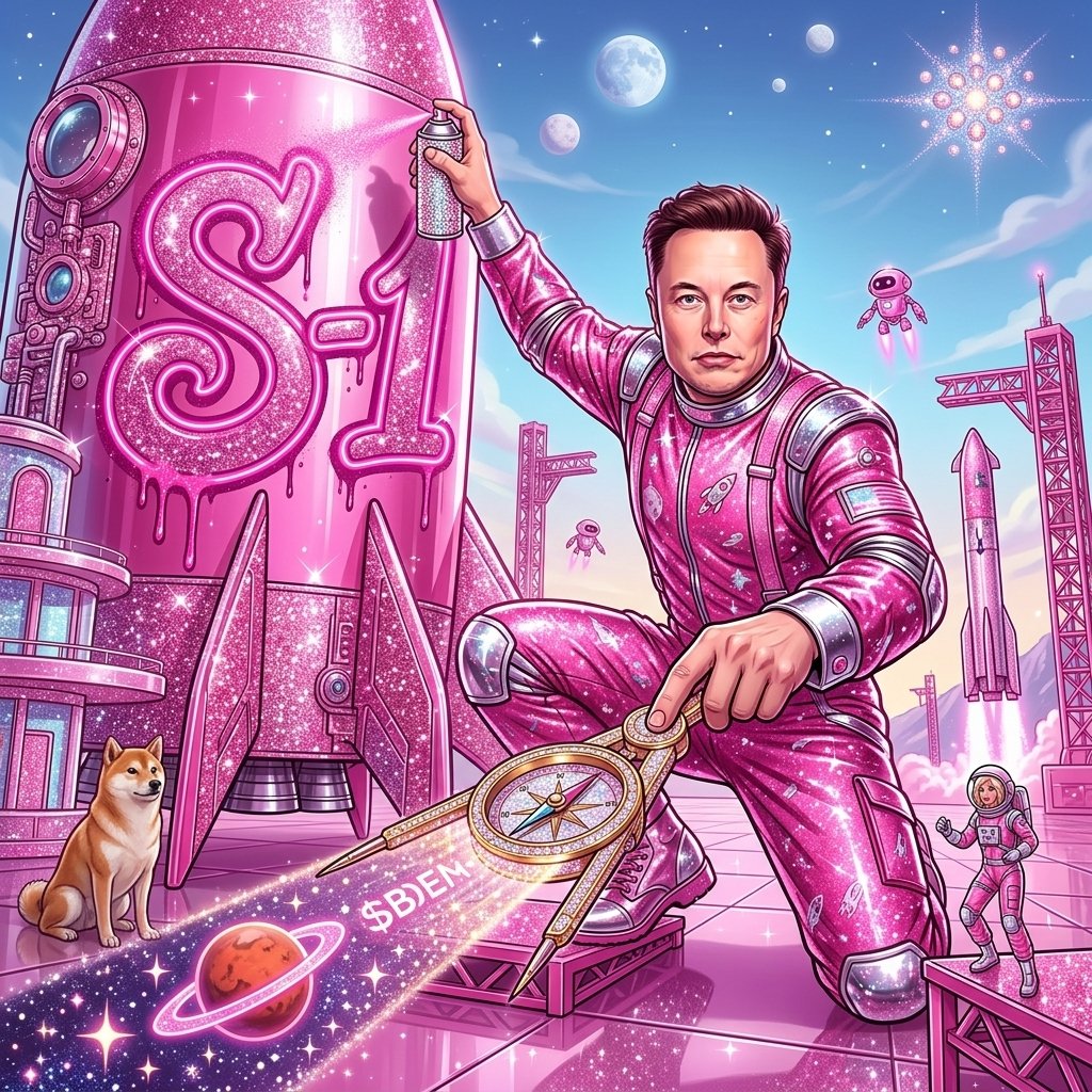 Barbie Doge Elon Mars tweet media