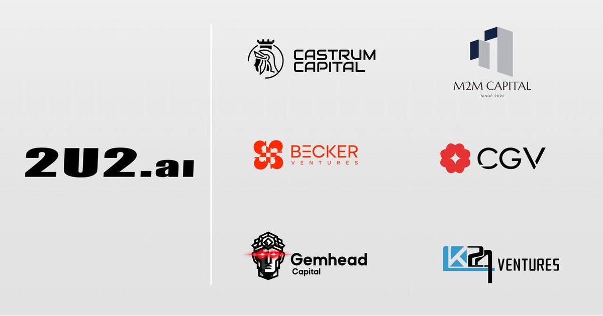 2u2ai's tweet photo. A stronger network is forming around https://t.co/BwCNbzxWkt 📢

We’re proud to be backed by @BeckerVentures, @CGVFOF,@GemheadCapital, @K24Ventures, @M2MCapital, and @castrumistanbul 🤝

Their support marks another step toward our vision of making https://t.co/BwCNbzxWkt the core launchpad for meme-driven growth in Web3.

From culture to community, from attention to adoption — https://t.co/BwCNbzxWkt is building for the next wave of the meme economy.