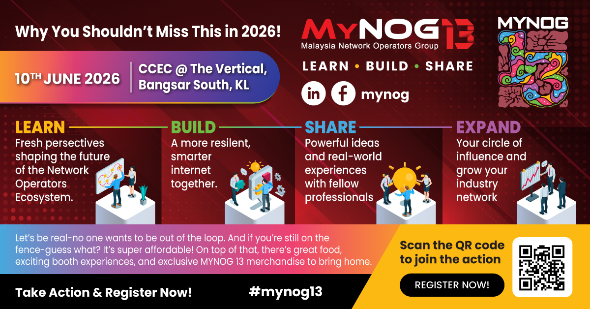 MyNOGMy's tweet photo. Good morning Malaysia! Just a friendly reminder that our standard priced (RM170) conference fees ends on 7th June 2026 (Sunday). If the thought of paying the late bird fees is not enough of a reason to register now, here you go! #mynog13

https://t.co/O0p3k5mHEz https://t.co/KIFM8BaMUY