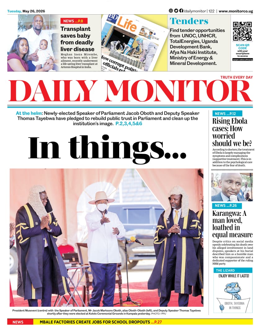 Daily Monitor is now available on newsstands and online Stay informed ...