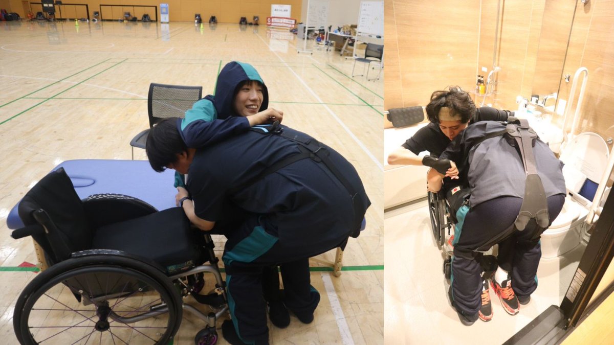 musclesuitEvery's tweet photo. 【お知らせ】
イノフィスは日本車いすラグビー連盟のオフィシャルサポーターになりました！🏉✨

合宿での移乗・介助の腰負担を減らすため #アシストスーツ「マッスルスーツ Soft-Power」4着を物品協賛。技術で競技環境を支えます💪

▼詳細はこちら
https://t.co/NVlsVd7kik https://t.co/6XWAeFPyoW