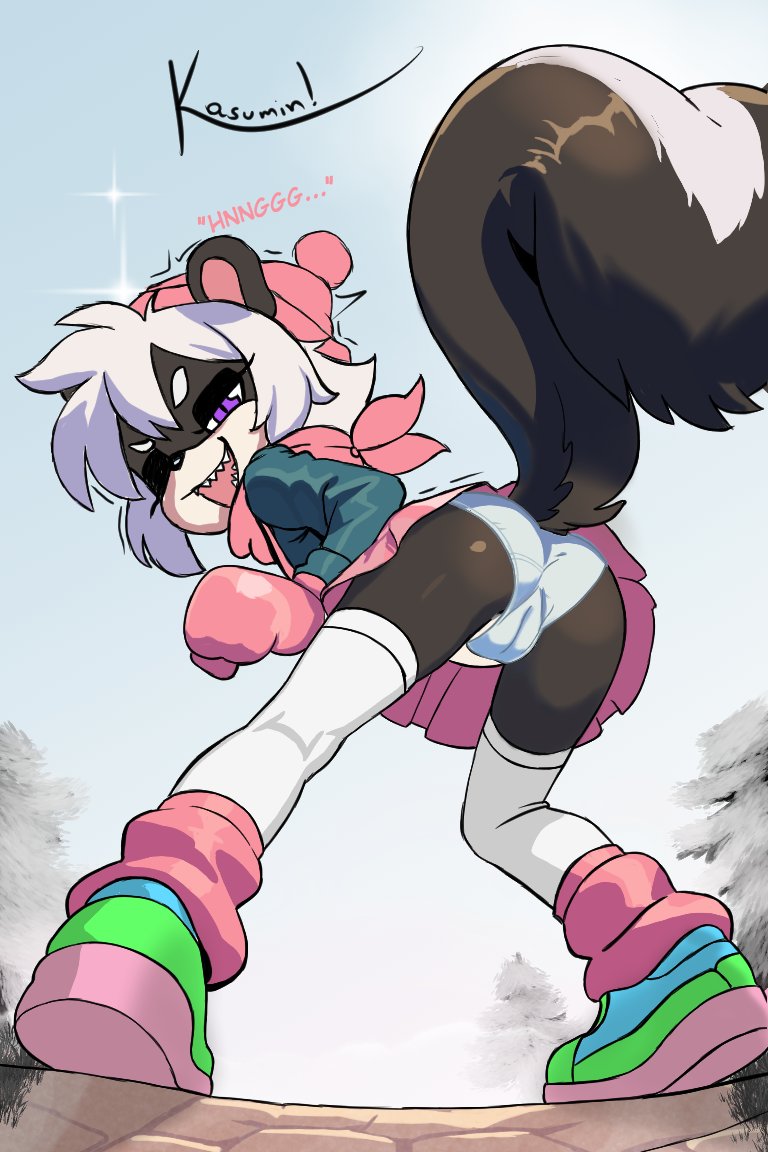 TheKasumin's tweet photo. #fart #skunkgirl #nsfw #furryㅤㅤㅤ 

Skunk Cunny -w- https://t.co/P3dx9OsoNl