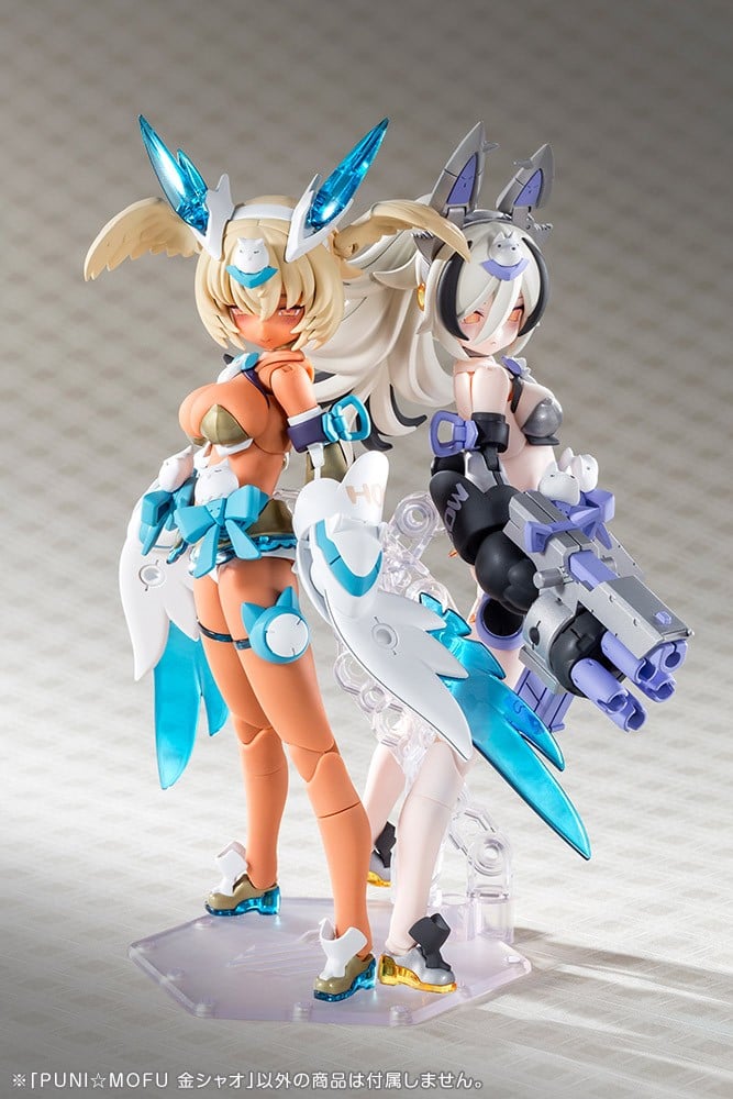 メガミデバイス】「PUNI☆MOFU 金シャオ」「アイデカールセット