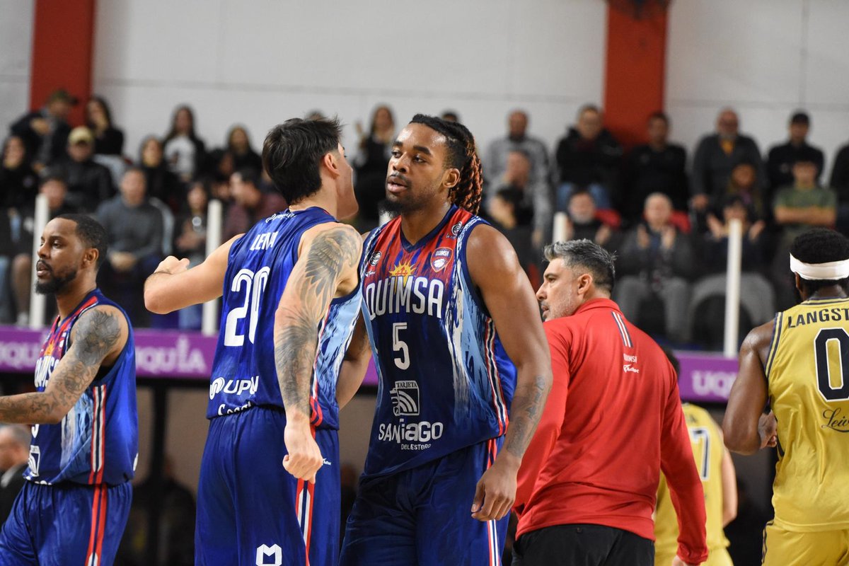 Pickandrollweb's tweet photo. Quimsa volvió a imponer su casa y su jerarquía en una semifinal que ya se juega con pulso de final: derrotó a Boca 91-78 en Santiago del Estero, se puso 2-0 en la serie al mejor de cinco y viajará a Buenos Aires con una ventaja grande.

https://t.co/iER5kMI8rY https://t.co/D4OgkSj6H6