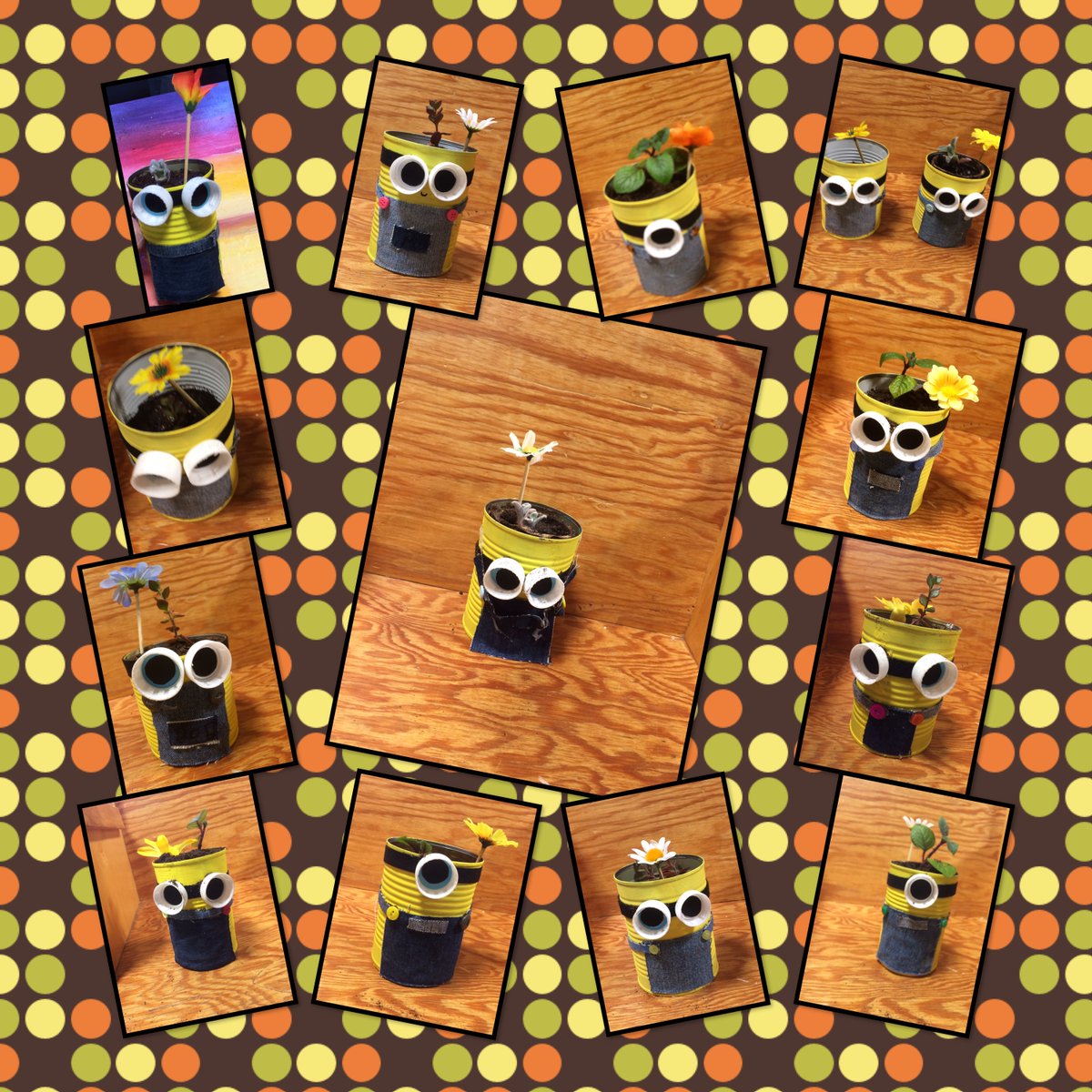YellowGrassLib's tweet photo. Throwback vibes, full of Earth Day themed Minion cuteness! https://t.co/tSYLzJK2nC
