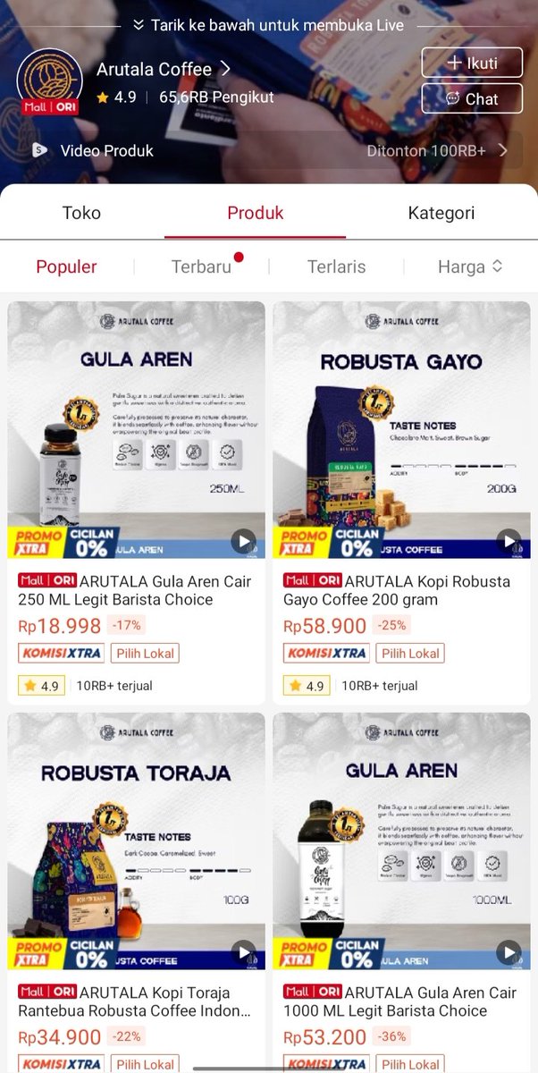 putrioka10_'s tweet photo. PECINTA KOPI WAJIB MERAPAT‼️
TERNYATA INI LIST BRAND KOPI YG PALING SERING DIBURU PARA PENIKMAT KAFEIN☕

Mulai dari yg rasanya strong, creamy, sampe yg cocok buat nemenin kerja&amp;begadang.. semuanya ada di sini🫵🏻Bahkan banyak yg bilang skali cb langsung susah pindah ke brand lain https://t.co/3AQPE2V9jN