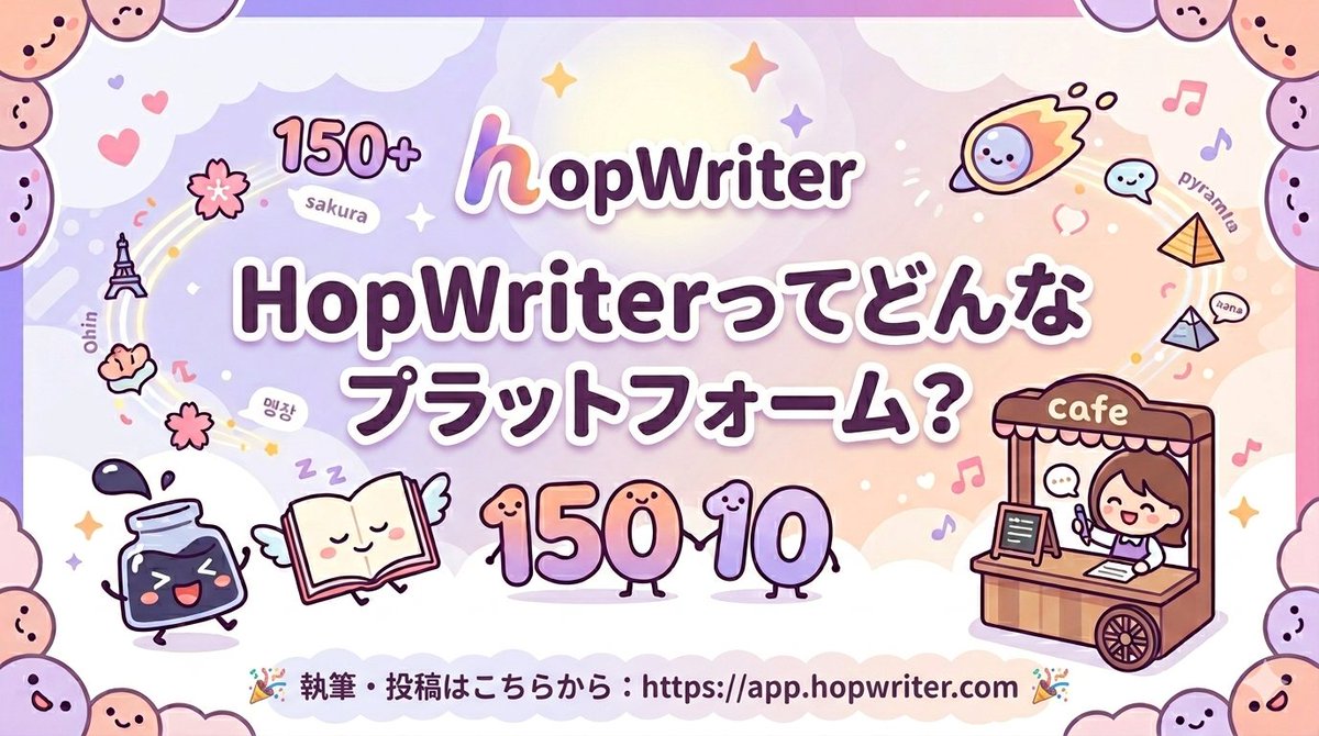 HopWriter日本語編集部 tweet media