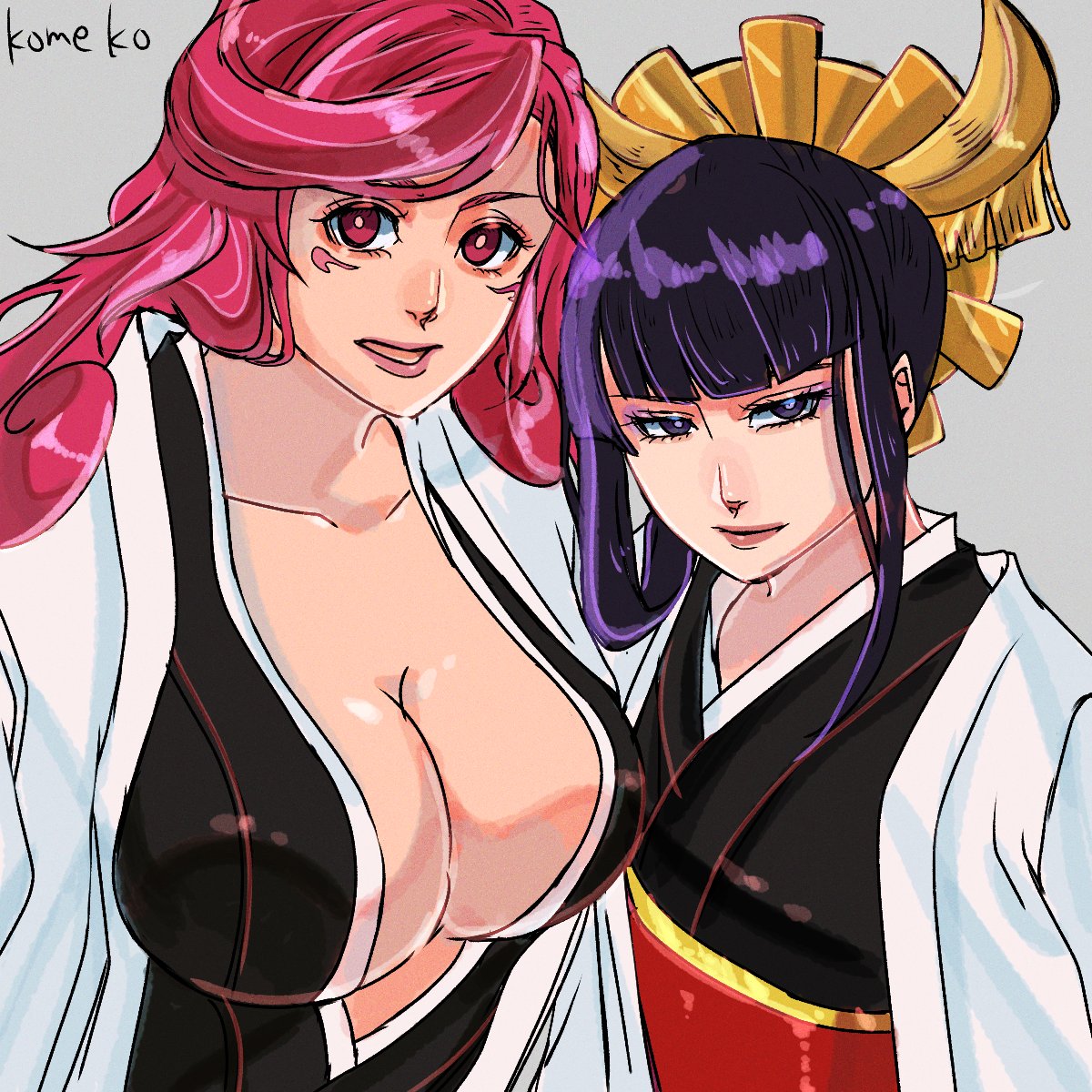 QRaEUA9jvcdpwOa's tweet photo. 零番隊女性コンビ❤️💜 https://t.co/xwGlLefUYK