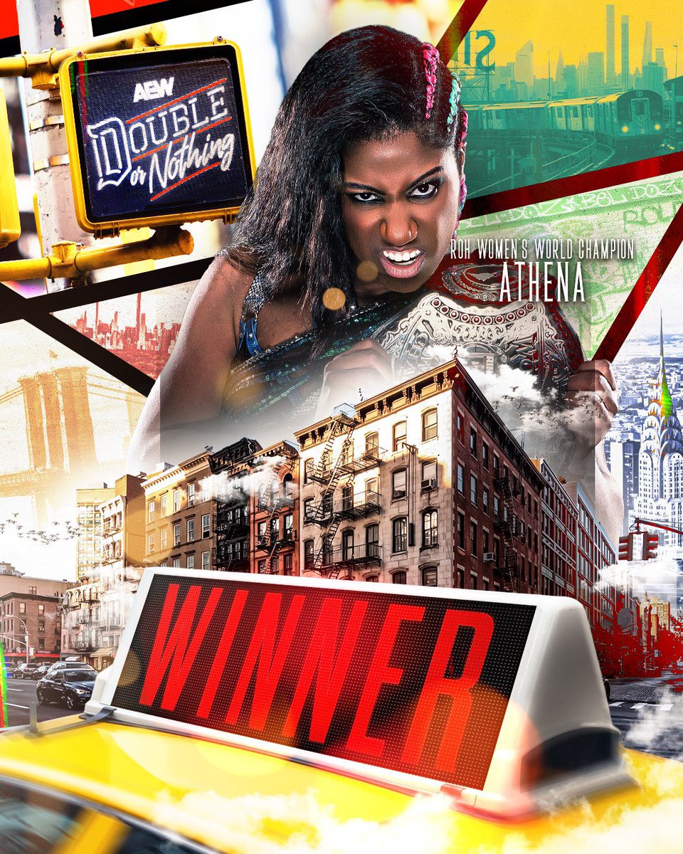Athena is ROH & All Elite! tweet media