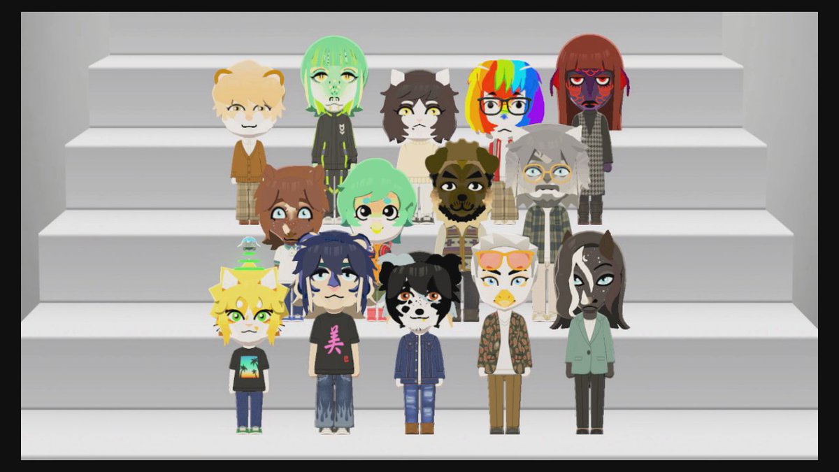 cryptidroad's tweet photo. Posting some of my tomodachi life miis! Here what i have so far! https://t.co/XuSQmrnkOj