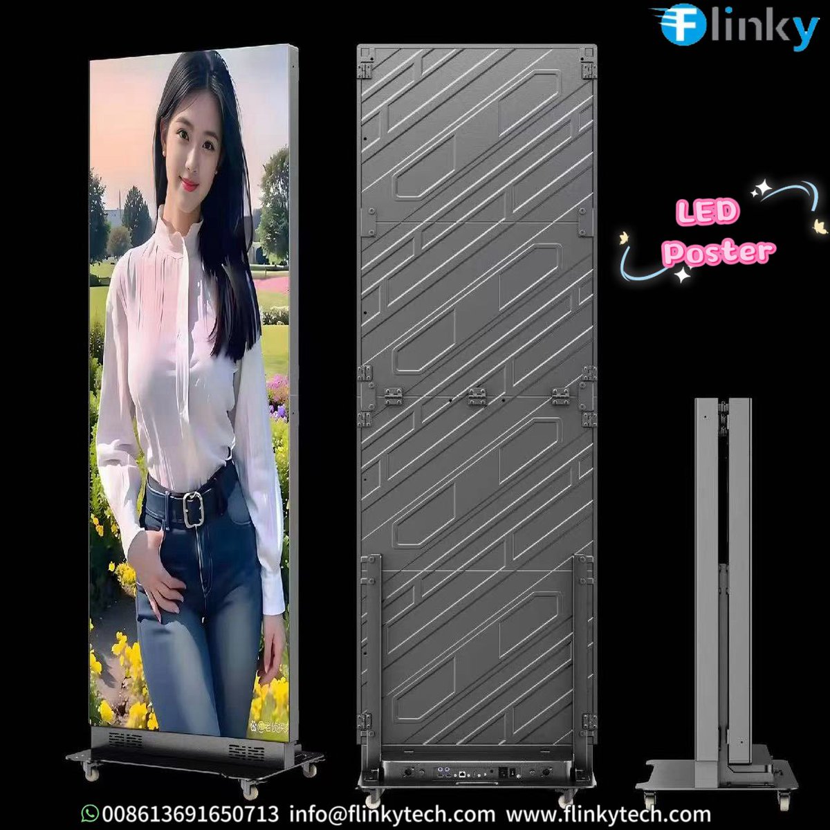 FlinkySky's tweet photo. Indoor Fordable LED Poster,Available for P1.86 P2 P2.5

Official website:https://t.co/4Lqjwqr8ts
Whatsapp:https://t.co/SYhCYuruaH
Email:info@flinkytech.com

#indoor #diecastingaluminum #ledposter #fordable #P2.5 #P2 #indoor #led #factory #manufacturer #P1.86 #HD https://t.co/RnkUMl1F99