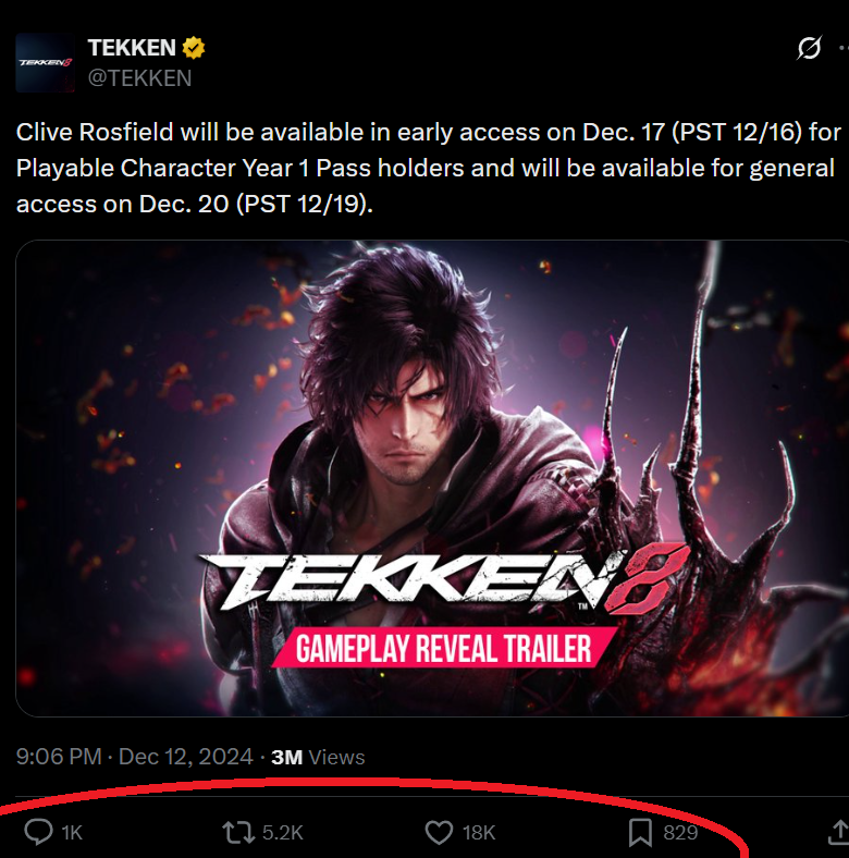 No Context TEKKEN tweet media