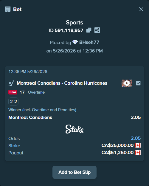 Stake High Roller tweet media