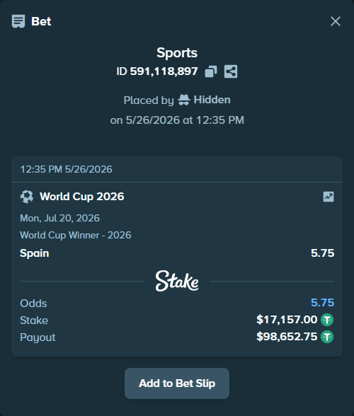 Stake High Roller tweet media