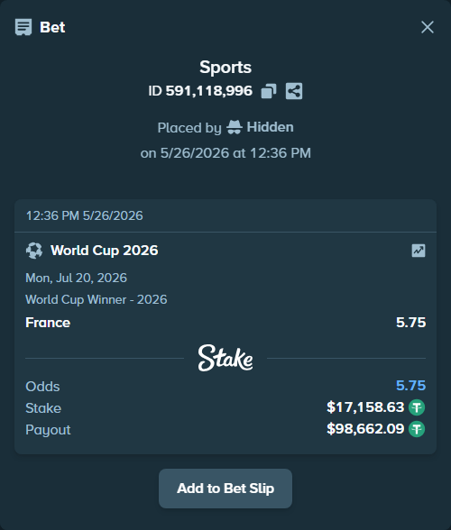 Stake High Roller tweet media