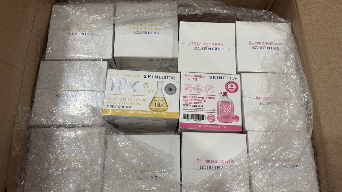 OJCTGA's tweet photo. wts/ขาย
skin editor (พร้อมส่ง✅)

- 12x body cream 130.-
- 18x body cream 160.-
💓 รับเซตคู่2กระปุก 250.- 

⭐️⭐️สนใจdmสอบถามได้คับ

#SkinEditorGameOnMatchxTTP
#SkinEditorxTeeteePor
#ตลาดนัดตี๋ตี๋ป๋อ
#ช้อปช่วยติ่ง https://t.co/jHPNoluJUf