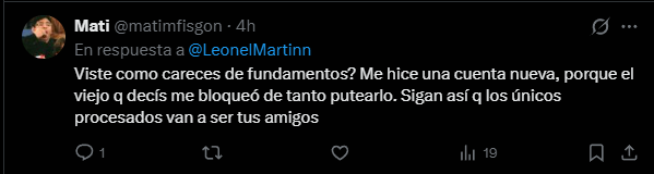 ~ Leonel Martín tweet media