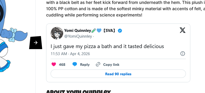 Yomi Quinnley🧪💙【SVA】 tweet media